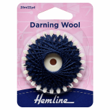 Hemline Darning Wool 20m - Navy