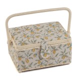 HobbyGift Sewing Box Medium Morris Lemons