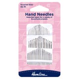 Hand Sewing Needles: Household Assorted: 50 Pieces