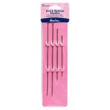 Hand Sewing Needles: Doll/Mattress: Large Eye: Assorted Sizes: Pack of 4
