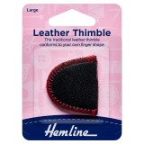 Hemline Thimble Leather Large