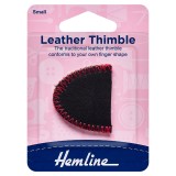 Hemline Thimble Leather Small