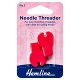 Hemline Needle Threader with Cutter