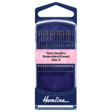 Hemline Hand Needles Premium Betweens Size 3-5
