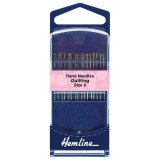 Hemline Hand Needles Premium Quilting Size 8