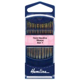 Hemline Hand Needles Premium Sharps Size 7