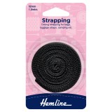 Hemline Strapping Black 32mm