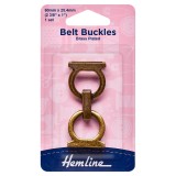 Hemline Buckle Belt 60 x 25.4mm 1 Piece Brass