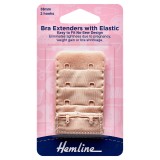 Hemline Bra Back Extender 38mm Nude