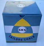 Tailors Chalk Assorted Colours Triangle Box 10 pieces