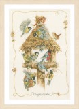 Lanarte Counted Cross Stitch Kit - Birdhouse (Evenweave)