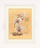 Lanarte Counted Cross Stitch Kit - Three Orchids