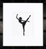 Lanarte Counted Cross Stitch Kit - Ballet Silhouette 2