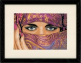 Lanarte Counted Cross Stitch Kit - Veiled Woman (Aida,W)