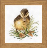 Lanarte Counted Cross Stitch Kit - Duckling One (Aida,W)