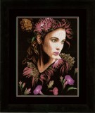 Lanarte Counted Cross Stitch Kit - In Thoughts (Aida,W)
