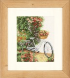 Lanarte Counted Cross Stitch Kit - My Bicycle (Evenweave)