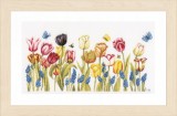 Lanarte Counted Cross Stitch Kit - Tulips (Evenweave)