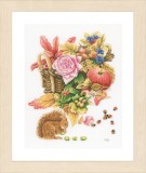 Lanarte Counted Cross Stitch Kit - Squirrel (Evenweave)