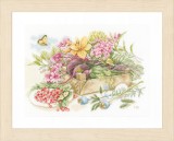 Lanarte Counted Cross Stitch Kit - In The Garden