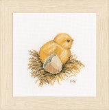 Lanarte Counted Cross Stitch Kit - Little Chick 1 (Aida)