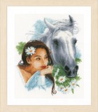 Lanarte Counted Cross Stitch Kit - My Best Friend