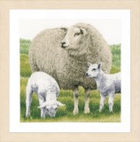 Lanarte Counted Cross Stitch Kit - Sheep (Evenweave)