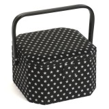 Sewing Box: Octagonal: Black Star