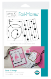 Gina K Designs Foil-Mates Dots & Strings 5.5" x 8.5"