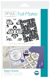 Gina K Designs Foil-Mates Elegant Damasks 5.5" x 8.5"