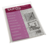Burda Dressmakers Tissue Paper 110 x 150cm pack of 5 Sheets