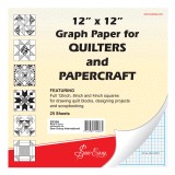 Sew Easy Quilters Graph Paper - 12x12inch