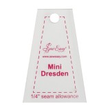 Sew Easy Mini Template Set - Dresden  2.5 x 1.7in