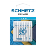 Schmetz Combi Basic Large Pack of 10 Carded