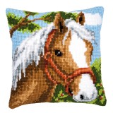 Vervaco Cross Stitch Cushion Kit - Pony