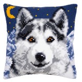 Vervaco Cross Stitch Cushion Kit - Wolf