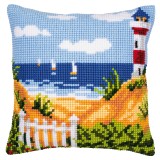 Vervaco Cross Stitch Cushion Kit - Lighthouse