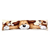 Vervaco Cross Stitch Kit - Draught Excluder - Playful Dog