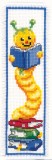 Vervaco Counted Cross Stitch Kit - Bookmark - Bookworm