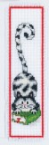 Vervaco Counted Cross Stitch Kit - Bookmark - Black and White Cat