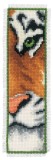 Vervaco Counted Cross Stitch Kit - Bookmark - Tiger