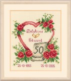 Vervaco Counted Cross Stitch Kit - Anniversary