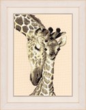 Vervaco Counted Cross Stitch Kit - Giraffe Family