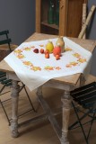 Vervaco Embroidery Kit Tablecloth - Autumn Leaves