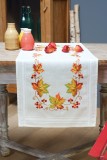 Vervaco Embroidery Kit Runner - Autumn Leaves