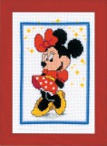 Vervaco Counted Cross Stitch Kit - Disney - Minnie Mouse