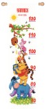 Vervaco Counted Cross Stitch Kit - Height Chart - Disney - Winnie and Friends