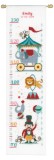 Vervaco Counted Cross Stitch Kit - Height Chart - Circus