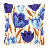 Vervaco Cross Stitch Cushion Kit - Crocus