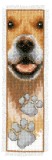 Vervaco Counted Cross Stitch Kit - Bookmark - Dog Footprint